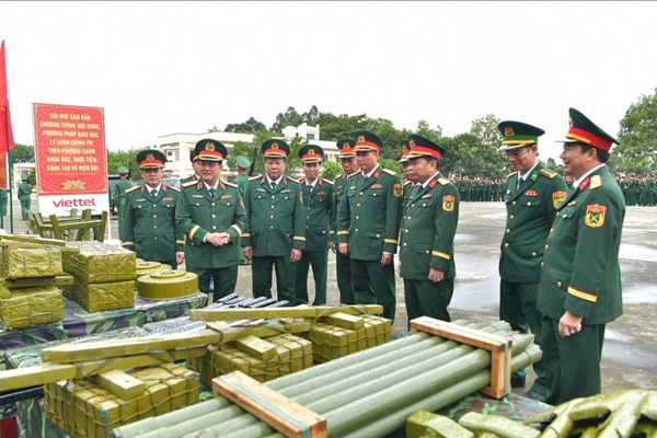 Quân khu 9 tạo chuyển biến vững chắc trong huấn luyện chiến đấu